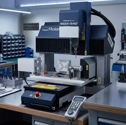 K9 Electronics CNC machining capability for prototype housings and mechanical parts